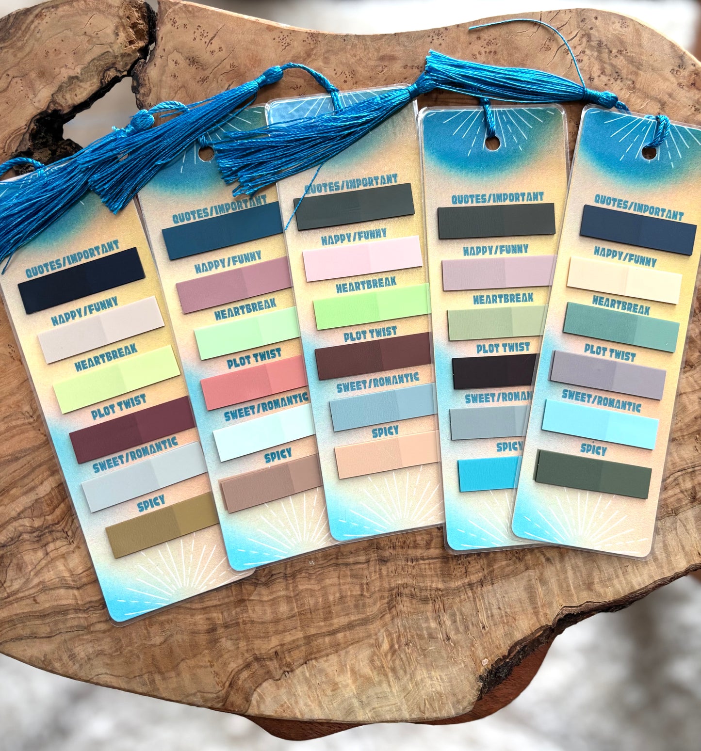 Annotating Key Bookmark with Tabs