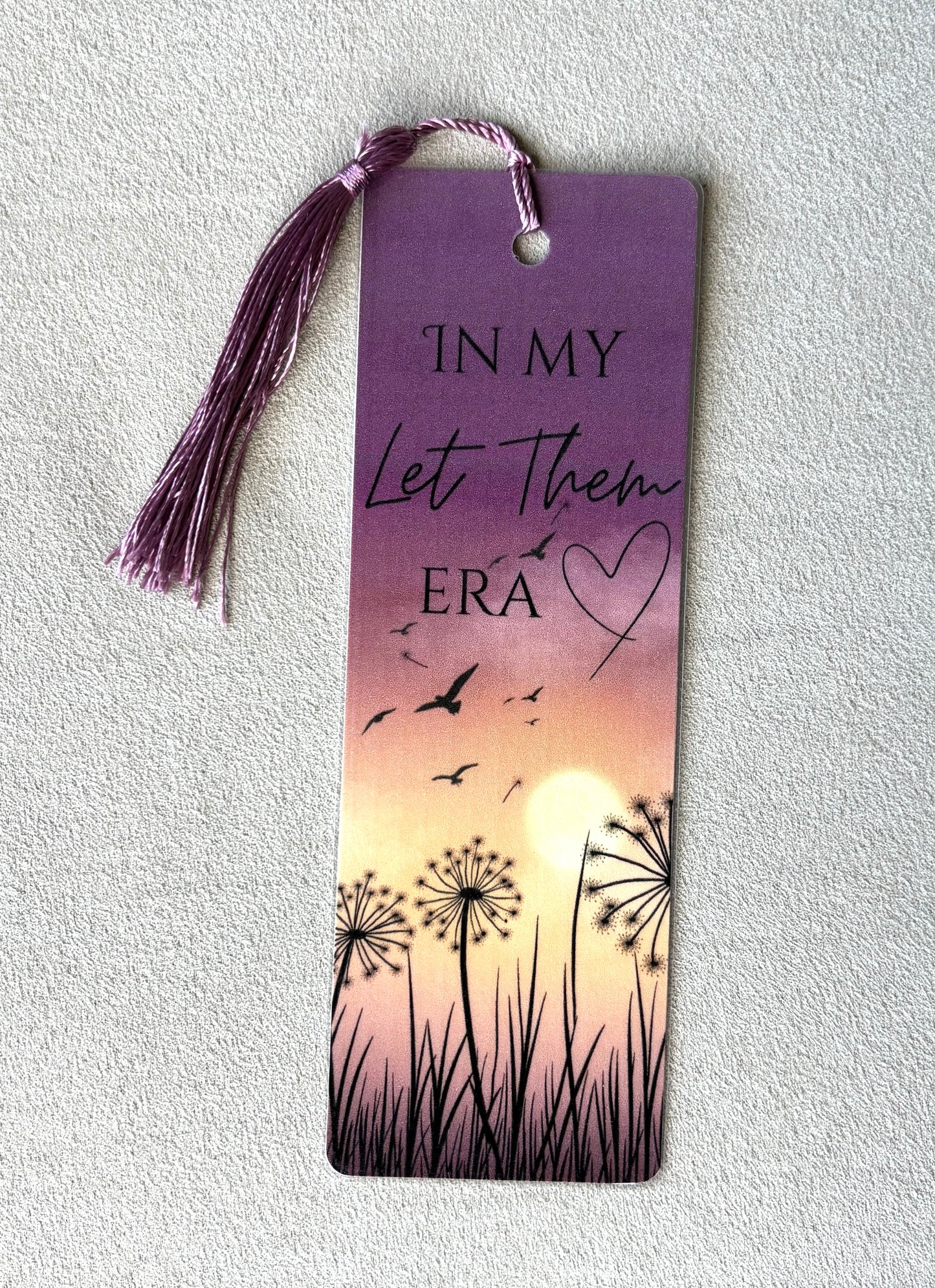 In My Let them era bookmark