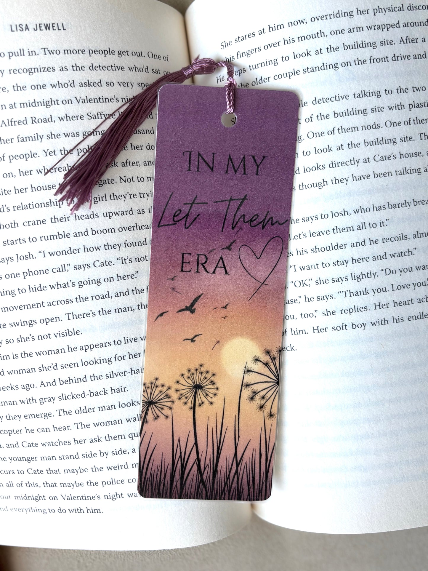 In My Let them era bookmark