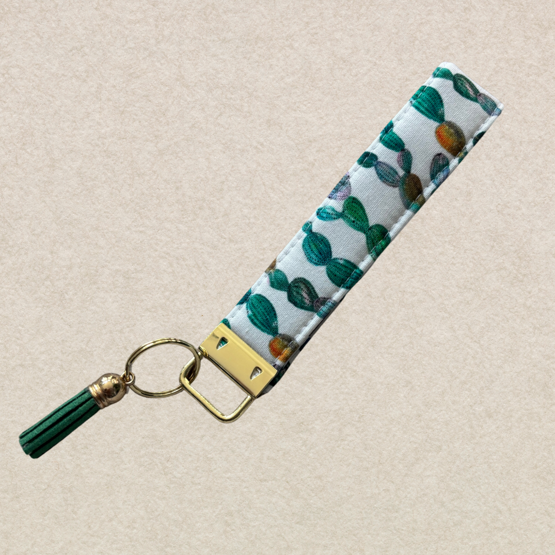 Cactus country Wristlet Key Chain