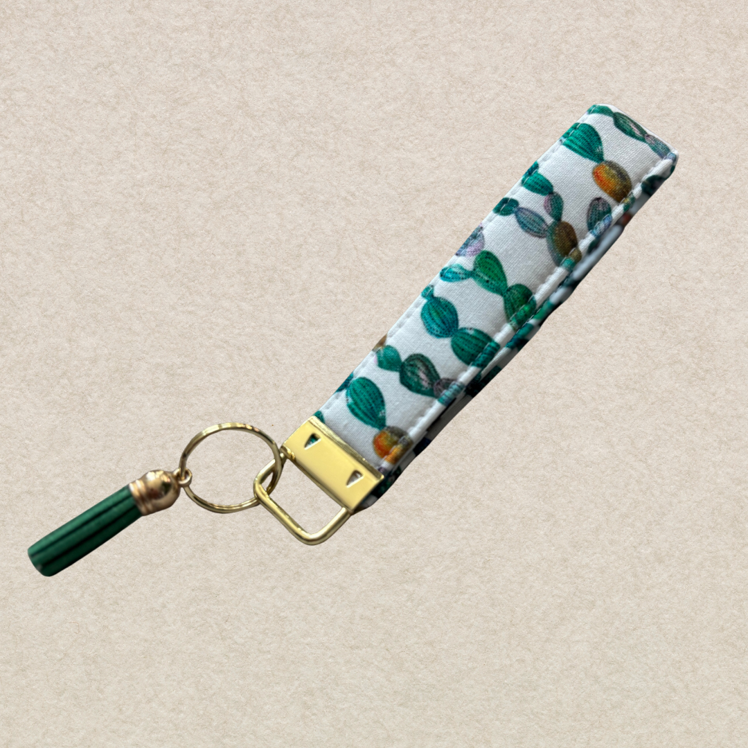 Cactus country Wristlet Key Chain