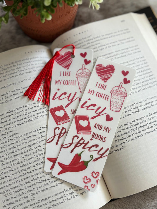 I like my coffee icy and my books spicy
