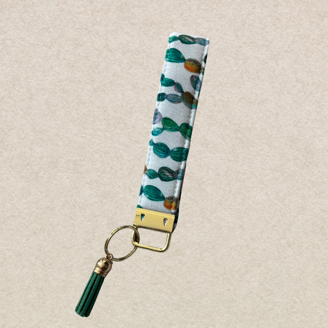Cactus country Wristlet Key Chain